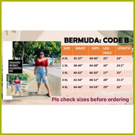 ◧ ➥ ﹊ ◸ PLUS SIZE BERMUDA TOKONG SHORT FOR BIG WOMAN STYLE TATTERED, RIPPED, STRETCH, GOOD FOR BIG