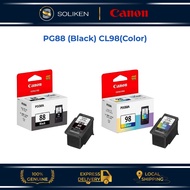 Canon PG-88 PG88 PG 88 Black Genuine Ink Cartridge for E500/510/600/610 Canon CL-98 CL98 CL 98 Ink C