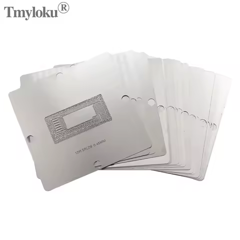 BGA Planting Ball Stencil CPU 13pcs 2-12 Generation Chip Repair Stencil SR170 SR40S SR2EZ SR2FQ SRGO