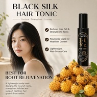 [NSJ Official Store] Black Silk Hair Tonic | SLS, SLES Free | hair loss prevention and growth, NSJ W