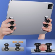 B02 Silicone + Aluminum Alloy iPad Tablet Handle Sliding Non-Slip Game Holder Accessories