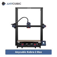 Uanwe เครื่องพิมพ์3มิติ3D มืออาชีพ ANYCUBIC KOBRA 2 Max FDM เครื่องอัดปรินเตอร์4.3นิ้ว Capacitive HD