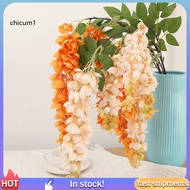 CC Artificial Flower Garland Simulated Flower Garland 5 Forks Realistic Wisteria Garland Bright Colo