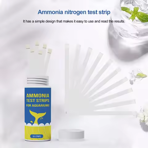 Ammonia Nitrogen Quick Water Quality Test Strips Aquarium Well Being Quick Water Quality Test Strips