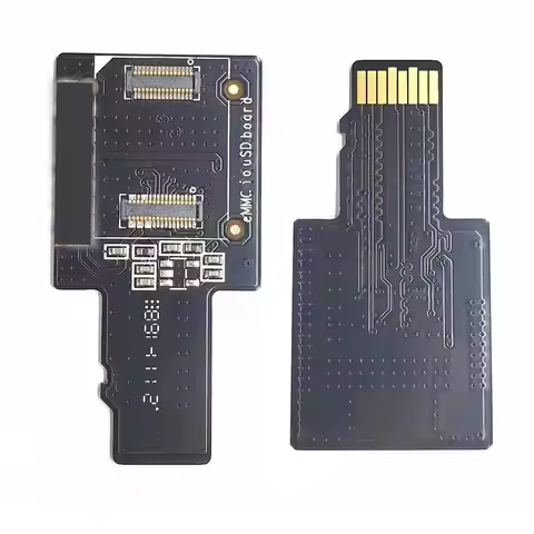 eMMC TF Card Burning Board USB Tool for ROCK Pi 4 Adapter eMMC to uSD Board for Pine64Odroid