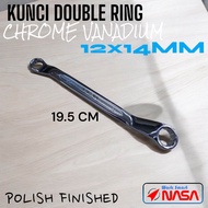 KUNCI DOUBLE RING 12X14MM NASA CR-V PERKAKAS KUNCI PAS 2445K