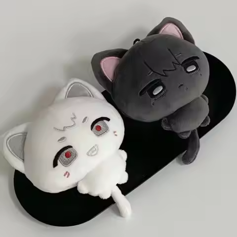Anime Keychain Pendant Cosplay The Summer Hikaru Died Tsujinaka Yoshiki Plush Cute Dango Cat Animal 