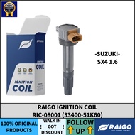 RAIGO IGNITION COIL RIC-08001 (33400-51K60) SUZUKI SX4 1.6