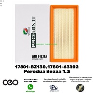 17801-BZ130, 17801-63R02 Perodua Air Filter For Bezza 1.3
