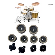 【CH*】 Set of Cymbal Stand Felt Washer and Sleeves Standard Size Cymbal Stand Felt Pads and Plastic C