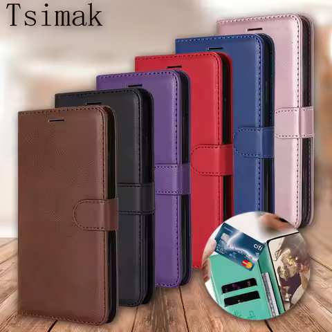 A35 5G Case For Coque Samsung Galaxy A35 Case A356B A356E Leather Wallet Flip Case For Samsung Galax