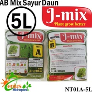 ready ya AB Mix Sayur Daun Pekatan 5 Liter / AB Mix 5 Liter J-Mix /