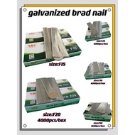 PER BOX F15/F20/F25/F30/F50 18 Gauge Galvanized Brad Nail for Air Nailer