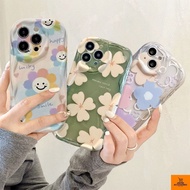 CC24 CC25 CC26 SOFTCASE MOTIF FRESH FLORA FOR OPPO RENO 11F A3 PRO NEW F9 A5S A7 A12 A1K A3S A15A15S