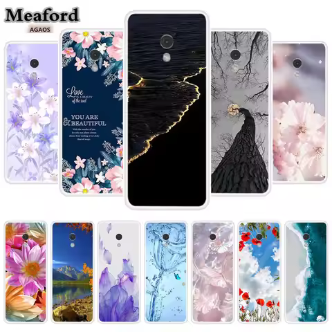 For Nokia 235 220 215 Phone Case Back Flowers Funda for Nokia220 Nokia235 Nokia215 Clear Soft Silico