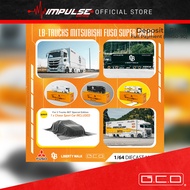 GCD Model 1/64 LB Trucks Mitsubishi Fuso Super Great 3 Truck Set GCD64-KS-073-SET