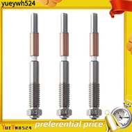 [yueywh524]Bimetal Nozzle 0.2/0.4/0.6mm,Nozzle Replacement for QIDI Q2 Q2c 3D Printer, for PLA, PETG