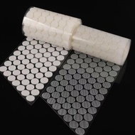 【Ready stock】Ultra Thin Transparent Velcro Dot/Busy Book Velcro Dot透明魔术圆贴/安静书魔术贴