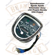 Speedometer Spedo Spido Kilometer Assy c50 Pipot Honda C50 Pipot