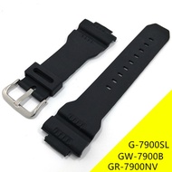 Casio G SHOCK G-7900SL GW-7900B GR-7900NV Watches Watchband Silicone Rubber Bands For Casio Replace