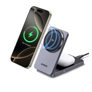 # UGREEN 2-IN-1 WIRELESS CHARGER 15W QI2 #