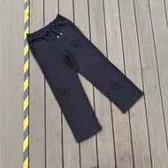 Chrome Hearts Cross Patch Embroidered Casual Pants Unisex