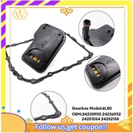 【W】24235900 24236932 24251054 24252158 6L80 Transmission Oil Filter & Oil Pan Gasket for