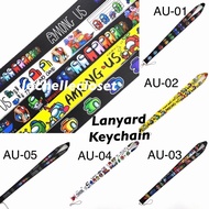 Among Us Lanyard Keychain Token Lanyard Phone Keychain