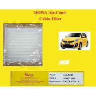 DOWA Air-Cond Cabin Filter for Perodua Myvi Lagi Best (2011-2017) ALZA AXIA BEZZA (014520-2990)
