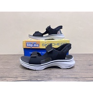 Skechers Go Walk 7 Sandals - Ken Black Grey 229297Original/BKGY