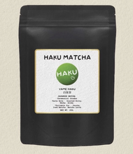 HAKU MATCHA YAME TOP มัทฉะโทนถั่ว ถั่วตะโกน มัทฉะญี่ปุ่นแท้ Ceremonial Grade จาก haku ขนาด20กรัม