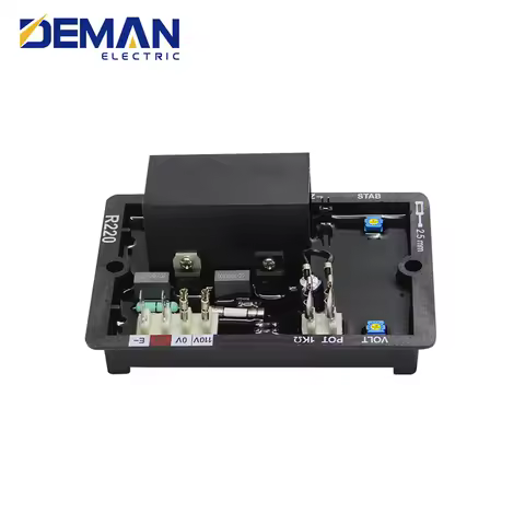 AVR R220 For Brushless Alternator AVR Generator Automatic Voltage Regulator