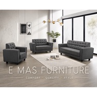 Sofa YK3804 （3+2+1） New🔥MODERN SOFA SET （SOFA MURAH）Modern Sofa Set  Living Room Sofa Furniture