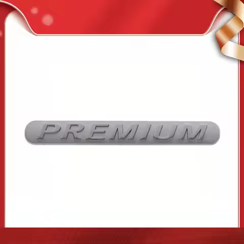 3D Premium ABS PREMIUM Edition Car Logo Sticker Tail Bumper Badge Auto Rear Trunk Emblem Decals Styl