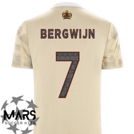 Ajax 22/23 Stadium Third Jersey+ Bergwijn Nameset & Eredivisie Sponsor