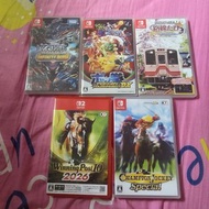 Switch + Switch 2 日版 Games Winning Post, 鐵道日本, Pokken 拳, 索斯機械獸, 賽馬