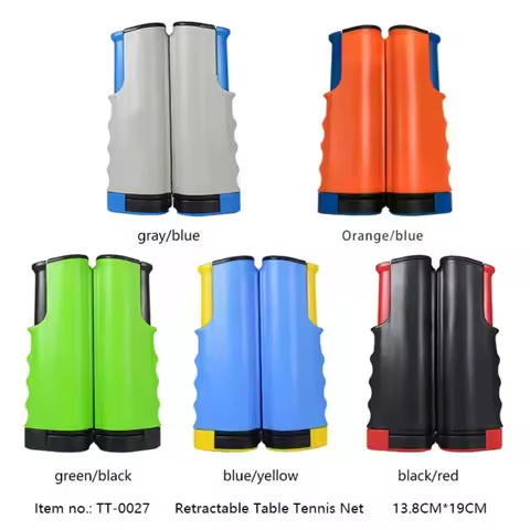 Ping Pong Post Net Table Tennis Net Retractable Rack Sports random color