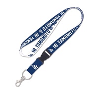 WinCraft MLB Los Angeles Dodgers Yushen Yamamoto Identification Card/Document Lanyard