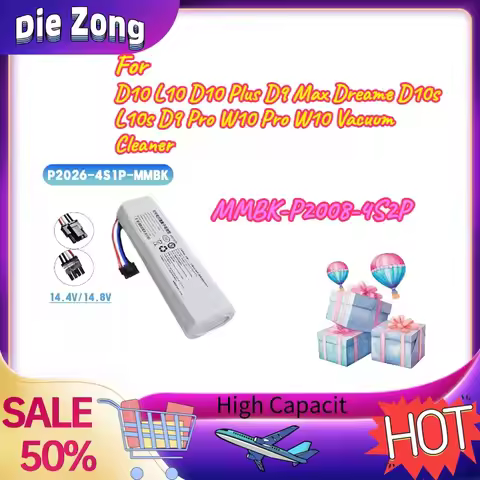 In Stock For D10 L10 D10 Plus D9 Max Dreame D10s L10s D9 Pro W10 Pro W10 Vacuum Cleaner MMBK-P2008-4
