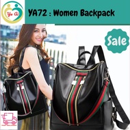 YA72 Ready Stock Grand Warni Backpack PU Bags Travel Casual Bag Shoulder Beg B11