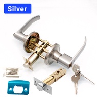 Door Lock Tubular Lever Entrance Door Lock Knob Set Room Door Lock Bedroom Door Lock Tubular Lever L