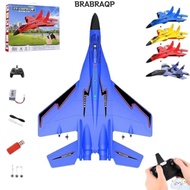 BRABRAA Remote Control Fighter Jet, USB Charging Electric 2.4ghz Rc Remote Control Fighter Plane, Fo