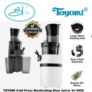 TOYOMI Cold Press Masticating Slow Juicer SJ 9000