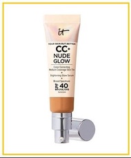 IT COSMETICS 依科美CC霜 CC+ NUDE GLOW LIGHTWEIGHT FOUNDATION SPF40 #TAN 32ML