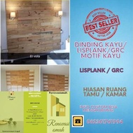 GRC board / lisplank motif kayu Harga per meter