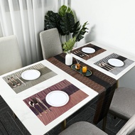Mat Classic European Style 45cm Mat 30 Western Dining Table Heat Insulation Hotel Mat pvc Luxury TY9