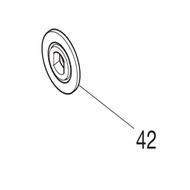 Plat tekanan dalaman untuk Makita HS300 HS301D 224435-3