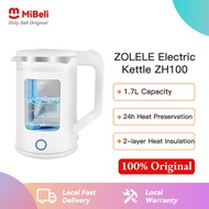 Zolele Electric Kettle 1.7L ZH100 Explosion-proof Jug Kettle Glass Kettle Boil Water Smart LED 水壶 电水壶