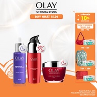 (Try 5g) Combo 3: OLAY REGENERIST Night Moisturizer 50G, OLAY REGENERIST Serum 50ML, OLAY RETINOL24 