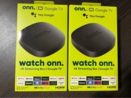 Google Onn Tv Box 電視盒子 ‼️現貨 $280